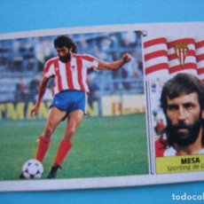 Cromos de Fútbol: CROMOS DE FUTBOL - LIGA 86 87 - 1986 1987 - ED. ESTE - GIJON MESA -CROMO NUNCA PEGADO