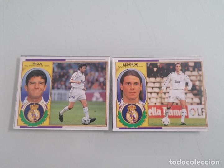 Cromos de f&uacute;tbol: ESTE 96 97 IVAN ANIA DOS VERSIONES COLOR - Foto 2