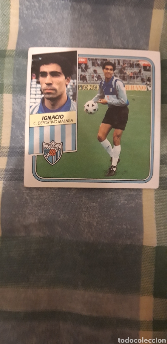 Cromos de f&uacute;tbol: Ignacio este 1989 1990 89 90 sin pegar - Foto 1
