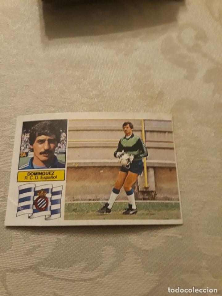 Cromos de f&uacute;tbol: DOMINGUEZ ESPA&Ntilde;OL ESTE 82 83 1982 1983 - Foto 1