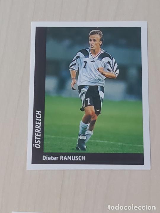 Fu&szlig;ball-Sticker: CROMO N&ordm; 107 RAMUSCH - MUNDIAL WORLD CUP FRANCE 98 - EDITORIAL DS - NUEVO