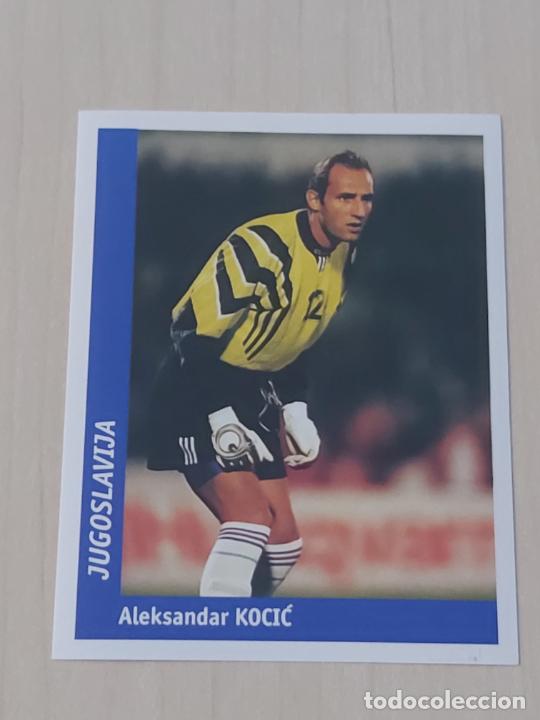 Cartes &agrave; collectionner de Football: CROMO N&ordm; 255 ALEKSANDAR KOCIC - MUNDIAL WORLD CUP FRANCE 98 - EDITORIAL DS - NUEVO