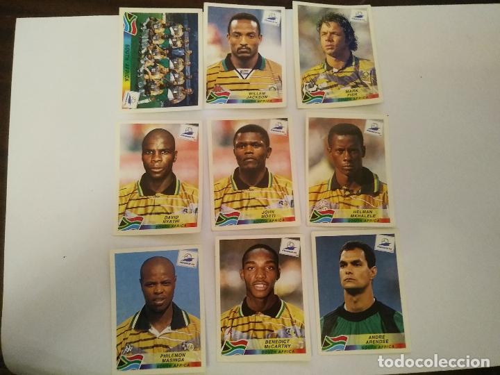 Fu&szlig;ball-Sticker: Lote 9 cromos Panini France 98 174 178 180 181 182 183 189 190 191 Sud&aacute;frica Mundial Francia nunca p