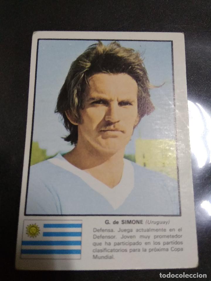 Cromos de f&uacute;tbol: G.DE SIMONE - Foto 1
