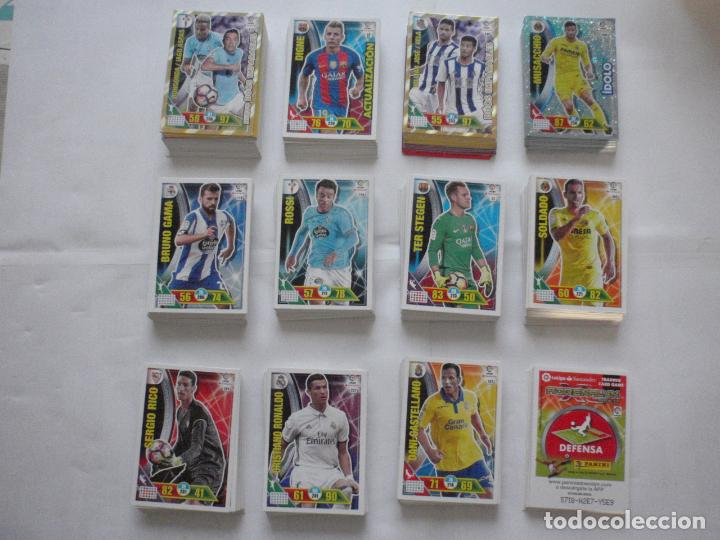 Cartes &agrave; collectionner de Football: LOTE 355 cromos diferentes de futbol. Trading Cards ADRENALYN XL 2016 2017 de PANINI.