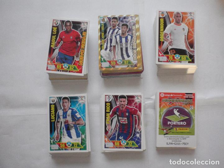 Cartes &agrave; collectionner de Football: LOTE 303 cromos diferentes de futbol. Trading Cards ADRENALYN XL 2016 2017 PANINI.
