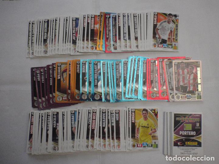 Cartes &agrave; collectionner de Football: LOTE 187 cromos diferentes de futbol. Trading Cards ADRENALYN XL 2015 2016 PANINI.