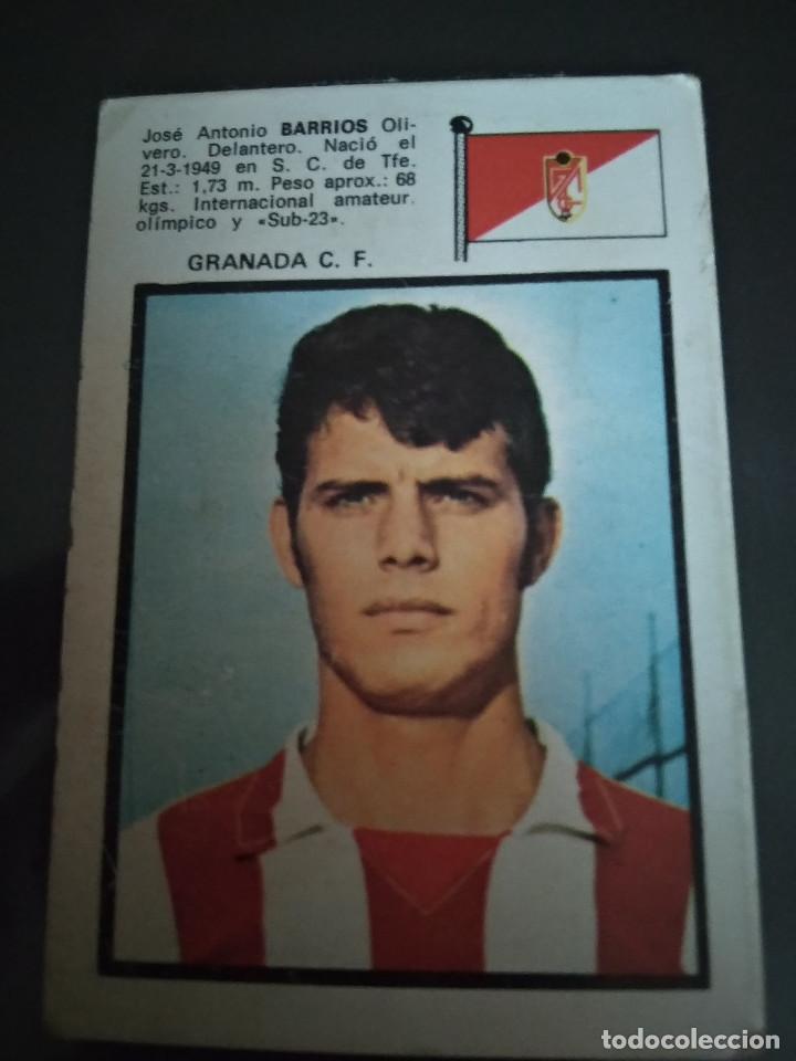 Cromos de f&uacute;tbol: BARRIOS - Foto 1