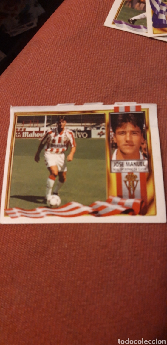 Cromos de f&uacute;tbol: SPORTING DE GIJON ESTE Jose Manuel este 95 96 1995 1996 ventanilla - Foto 1