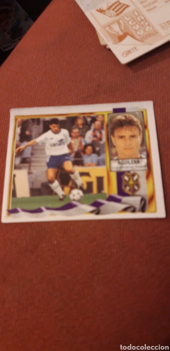 Cromos de f&uacute;tbol: Aguilera tenerife este 95 96 1995 1996 ventanilla - Foto 1