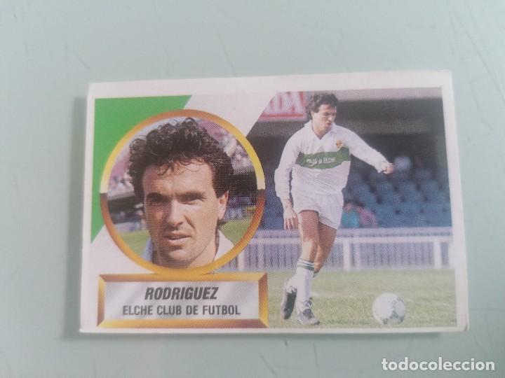 Cromos de f&uacute;tbol: ESTE 88 89 RODR&Iacute;GUEZ TRASERA # SIN PEGAR - Foto 2