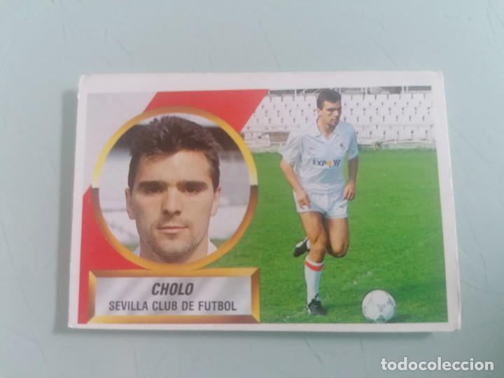 Cromos de f&uacute;tbol: ESTE 88 89 CHOLO TRASERA # SIN PEGAR - Foto 2