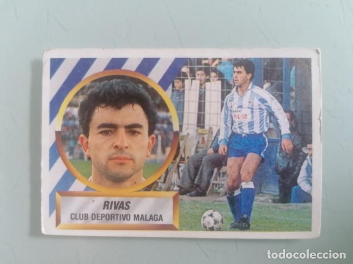 Cromos de f&uacute;tbol: ESTE 88 89 RIVAS TRASERA # SIN PEGAR - Foto 2
