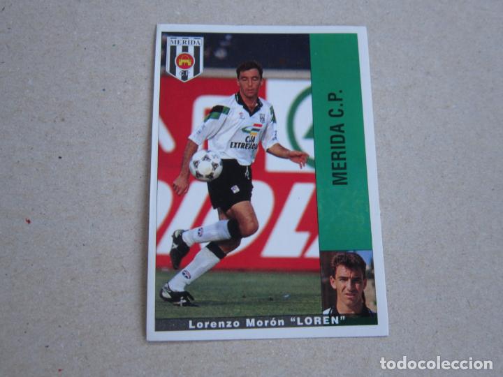Fu&szlig;ball-Sticker: PANINI LIGA 95 96 LOREN MERIDA 1995 1996 NUEVO