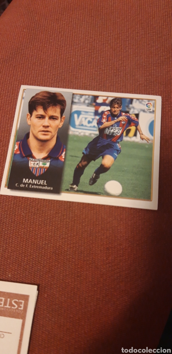 Cromos de Futebol: Manuel extremadura este 98 99 1998 1999 sin pegar
