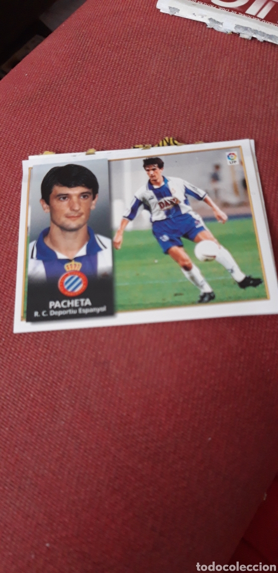 Cromos de f&uacute;tbol: Pacheta espa&ntilde;ol este 98 99 1998 1999 ventanilla - Foto 1
