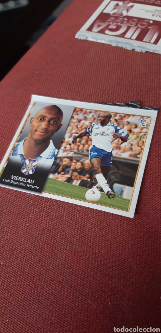Cromos de f&uacute;tbol: Vierklau tenerife este 98 99 1998 1999 ventanilla - Foto 1