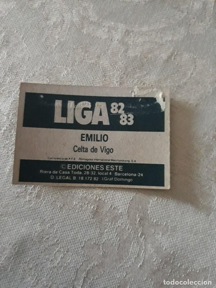 Cromos de f&uacute;tbol: LUCAS CELTA EDICIONES ESTE 82-83 - Foto 2
