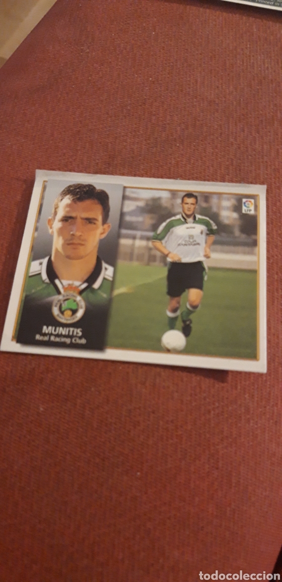 Cromos de f&uacute;tbol: Munitis ventanilla este 98 99 1998 1999 ventanilla - Foto 1