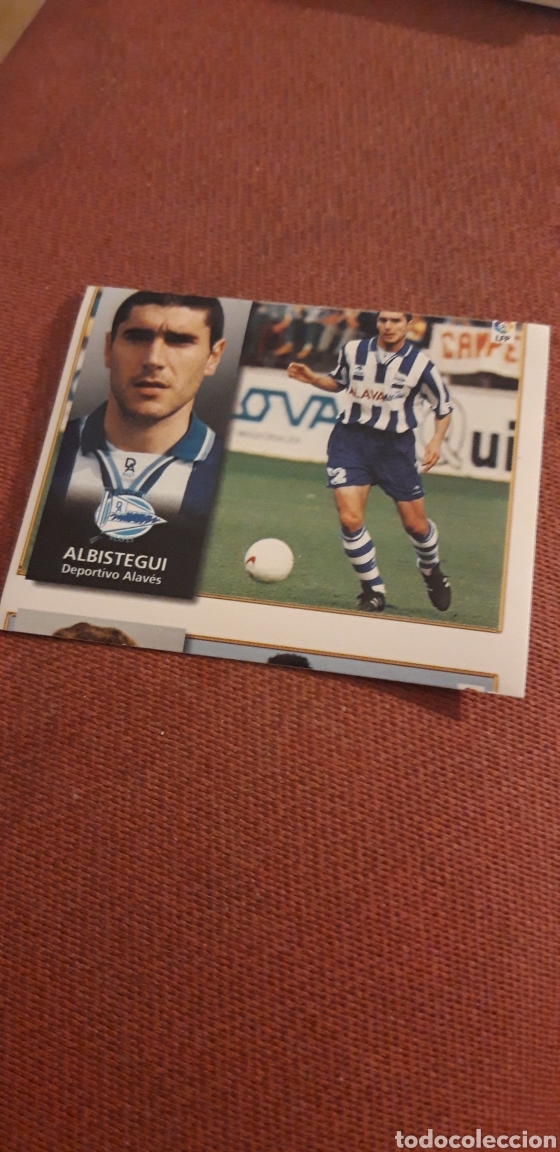 Cromos de f&uacute;tbol: Error albistegui este 99 98 1998 1999 c - Foto 1
