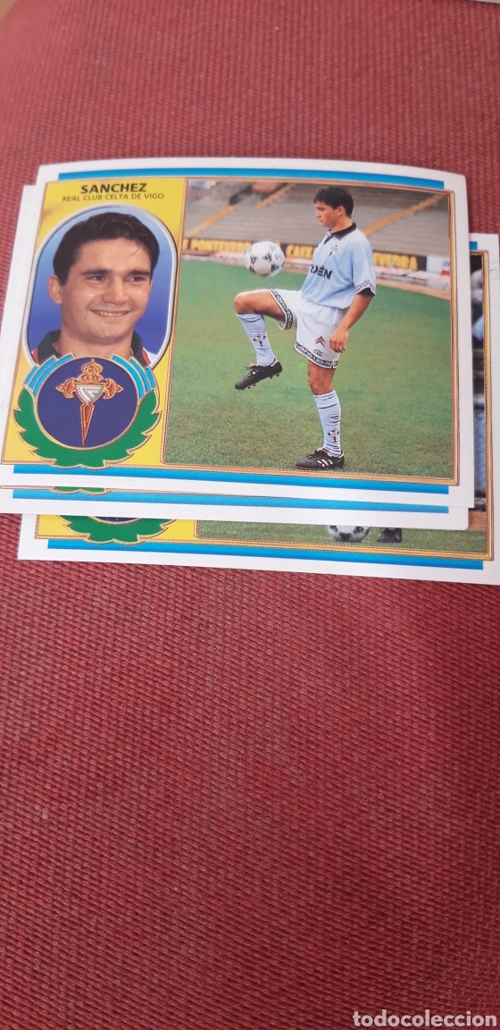 Cromos de f&uacute;tbol: Sanchez Celta este este 96 97 1996 sin pegar - Foto 1