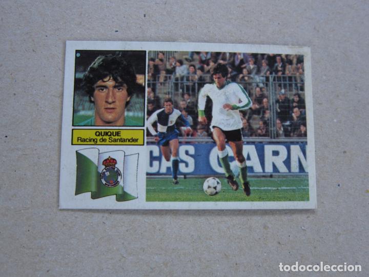 Cromos de f&uacute;tbol: ESTE 82-83 VERSION QUIQUE RACING SANTANDER 1982-1983 - Foto 1