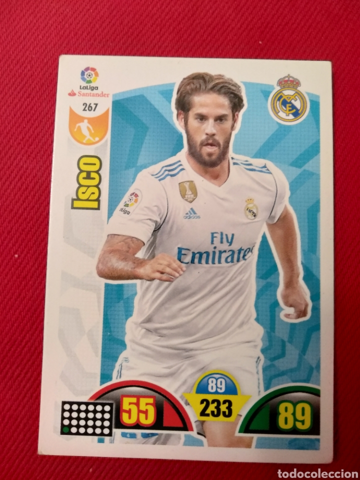 Cromos de f&uacute;tbol: ISCO 267 PANINI 2017-2018 - Foto 1