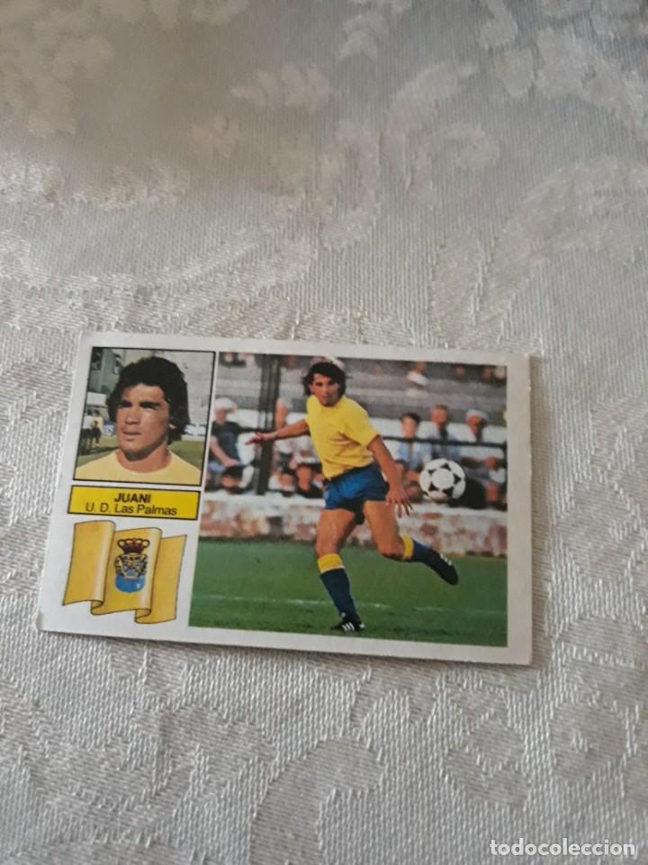 Cromos de f&uacute;tbol: JUANI UD LAS PALMAS EDICIONES ESTE 82-83 - Foto 1