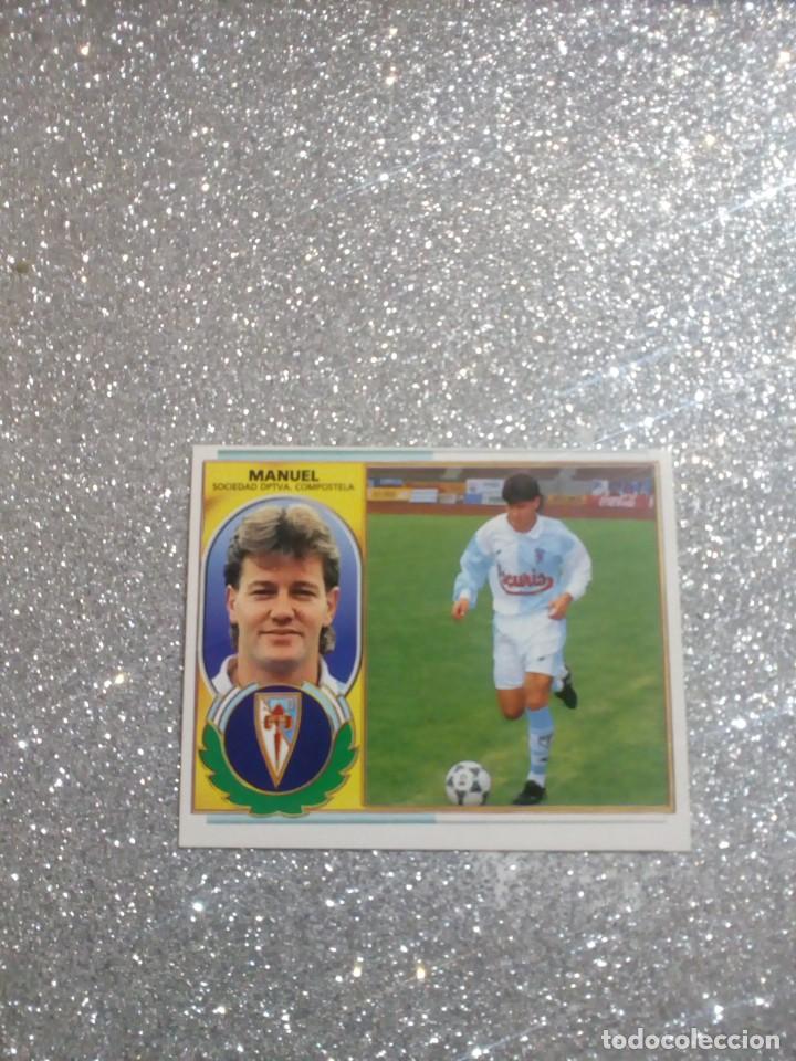 Fu&szlig;ball-Sticker: CROMO DE FUTBOL MANUEL COMPOSTELA LIGA ESTE 1996 1997 ESTE 96/97 PANINI
