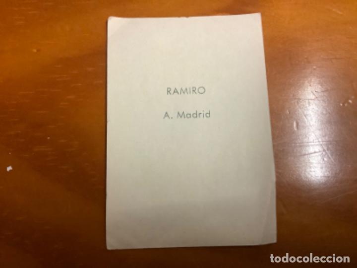 Cromos de f&uacute;tbol: RAMIRO DEL ATLETICO DE MADRID A&Ntilde;OS 60 - Foto 2