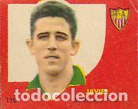 Football Stickers: CROMO FUTBOL NUNCA PEGADO BRUGUERA 1958 JAVIER SEVILLA