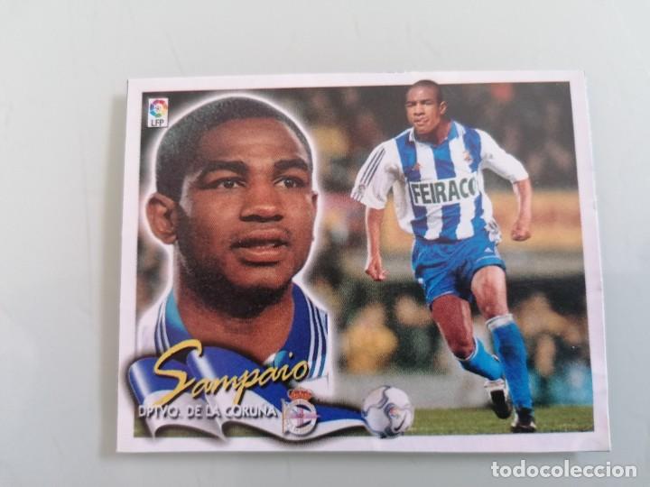 Fu&szlig;ball-Sticker: ESTE 00 01 SAMPAIO COLOCA RECUPERADO DE &Aacute;LBUM