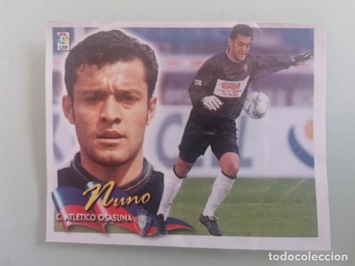 Cromos de F&uacute;tbol: ESTE 00 01 NUNO COLOCA RECUPERADO DE &Aacute;LBUM