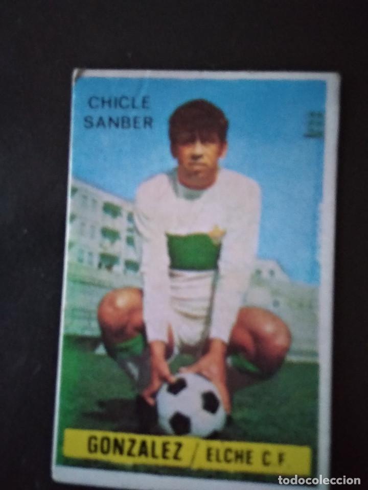 Cromos de f&uacute;tbol: GONZALEZ - Foto 1