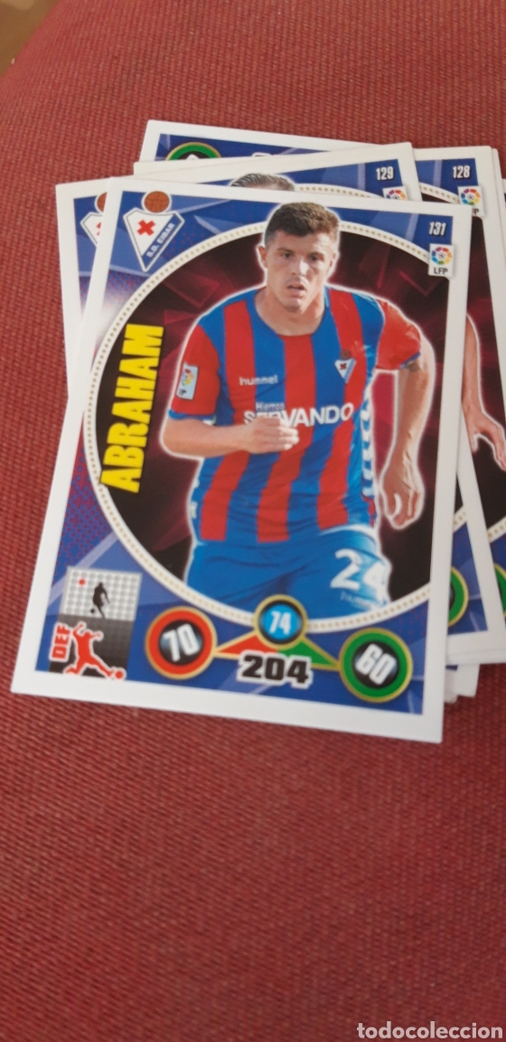 Cromos de f&uacute;tbol: Abraham 131 eibar adrenalyn 2014 2015 14 15 - Foto 1