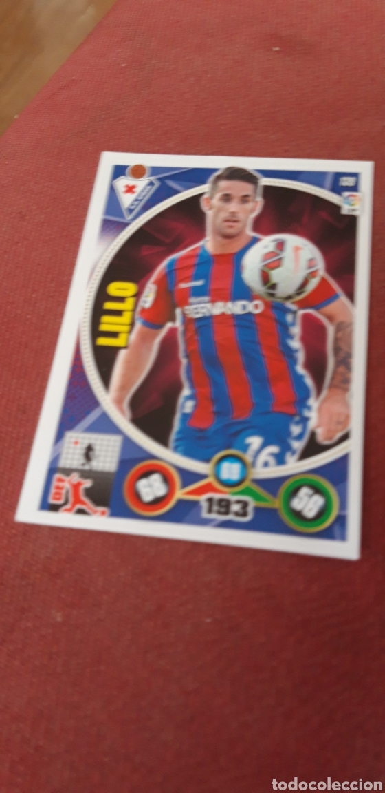 Cromos de f&uacute;tbol: Lillo 139 eibar adrenalyn 2014 2015 14 15 - Foto 1