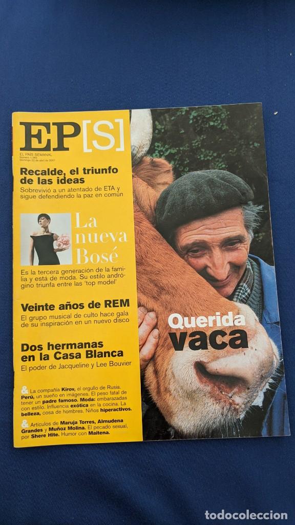 Cromos de F&uacute;tbol: MAGAZINE EL PA&Iacute;S SEMANAL N&ordm; 1282 22 ABRIL 2001
