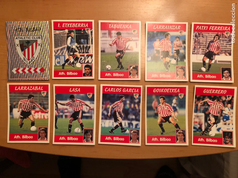 10-cromos-athletic-club-de-bilbao-liga-97-98-pa-comprar-cromos-de