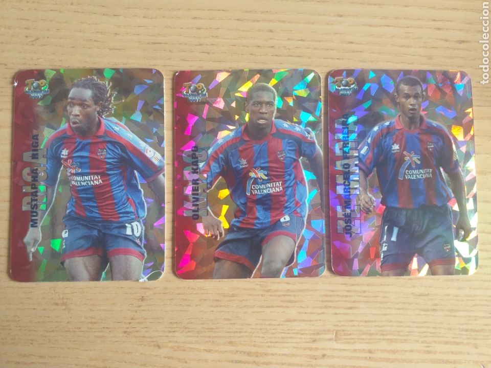 Cromos de Futebol: 3 CROMOS LEVANTE U.D. DIAMANTES O ROMBOS (TODOS) MUNDICROMO 2006 2007