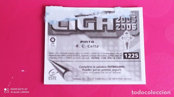 Cromos de f&uacute;tbol: PINTO CELTA ESTE 05 06 2005 2006 - Foto 2