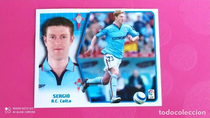 Cromos de f&uacute;tbol: SERGIO CELTA ESTE 05 06 2005 2006 - Foto 1