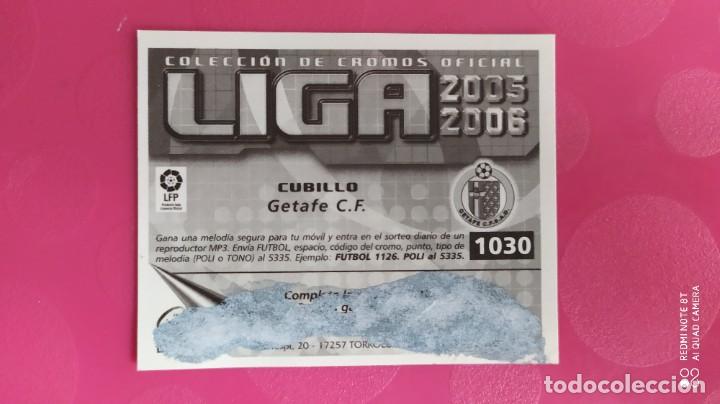 Cromos de f&uacute;tbol: CUBILLO GETAFE ESTE 05 06 2005 2006 - Foto 2