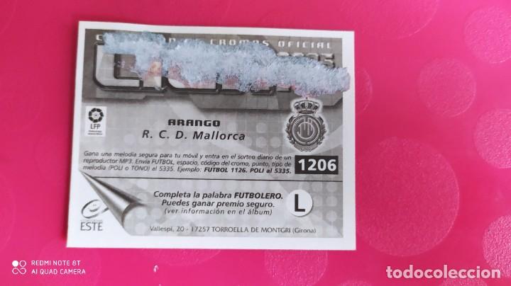 Cromos de f&uacute;tbol: ARANGO MALLORCA ESTE 05 06 2005 2006 - Foto 2