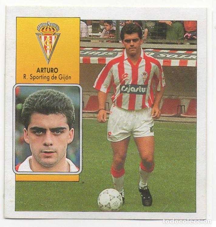Cromos de f&uacute;tbol: ESTE 92-93 ARTURO. RECUPERADO - Foto 1