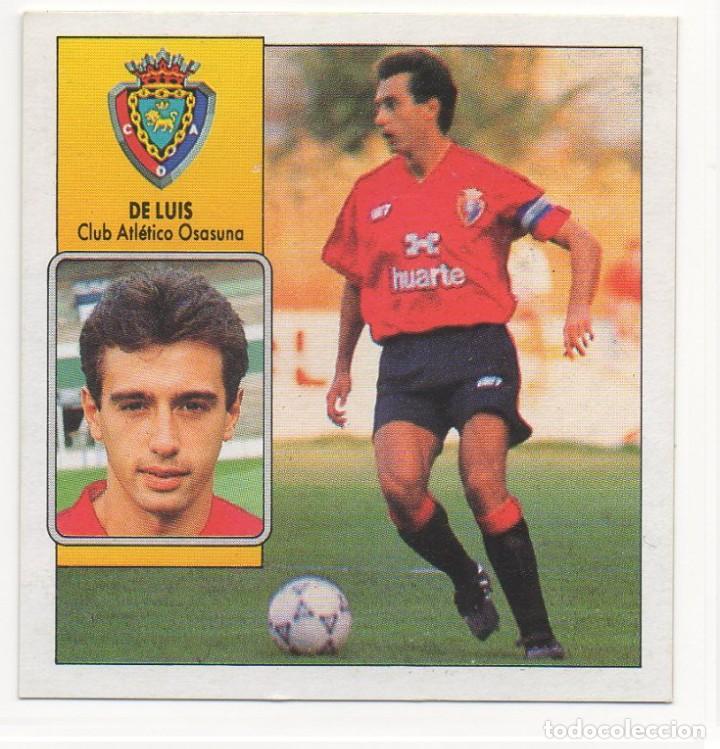 Cromos de f&uacute;tbol: ESTE 92-93 DE LUIS. RECUPERADO. - Foto 1