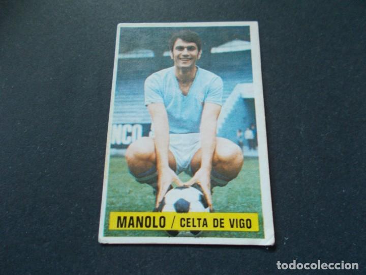 Cromos de f&uacute;tbol: ESTE 74-75 MANOLO CELTA SIN PEGAR - Foto 1