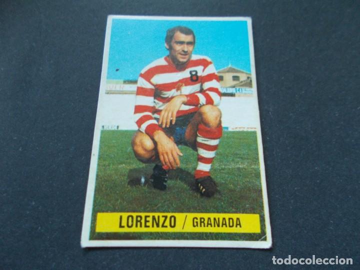 Cromos de f&uacute;tbol: ESTE 74-75 LORENZO GRANADA SIN PEGAR - Foto 1