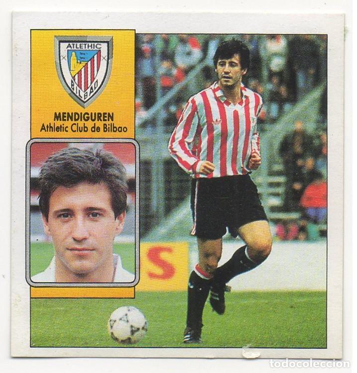 Cromos de f&uacute;tbol: ESTE 92-93 MENDIGUREN. RECUPERADO. - Foto 1