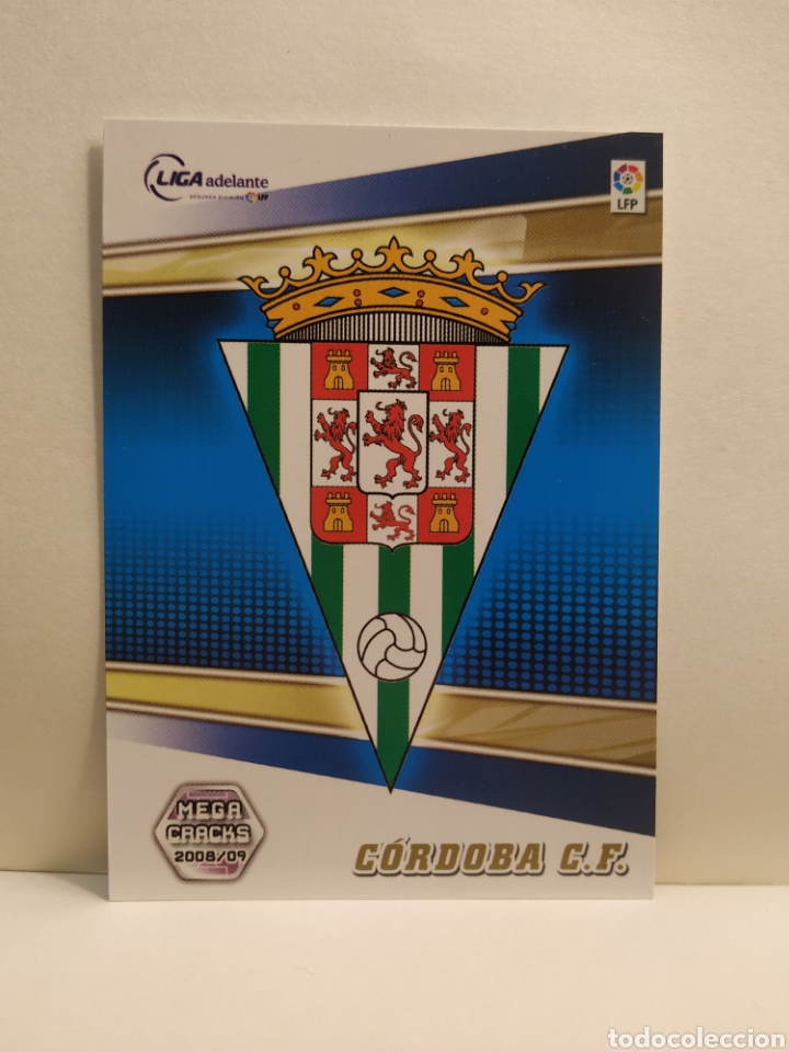 Figurine di Calcio: Megacracks 2008/09 423 Escudo C&oacute;rdoba Liga Adelante