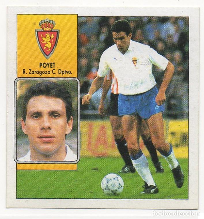Cromos de f&uacute;tbol: ESTE 92-93 POYET. RECUPERADO. - Foto 1